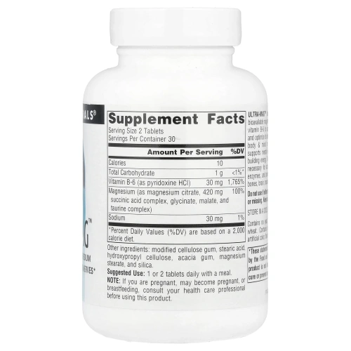 Source Naturals, Ultra-Mag ™, 60 таблеток