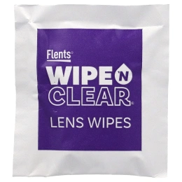 Flents, Wipe 'N Clear, премиальные мягкие стеганые салфетки для линз, 20 салфеток в индивидуальной упаковке
