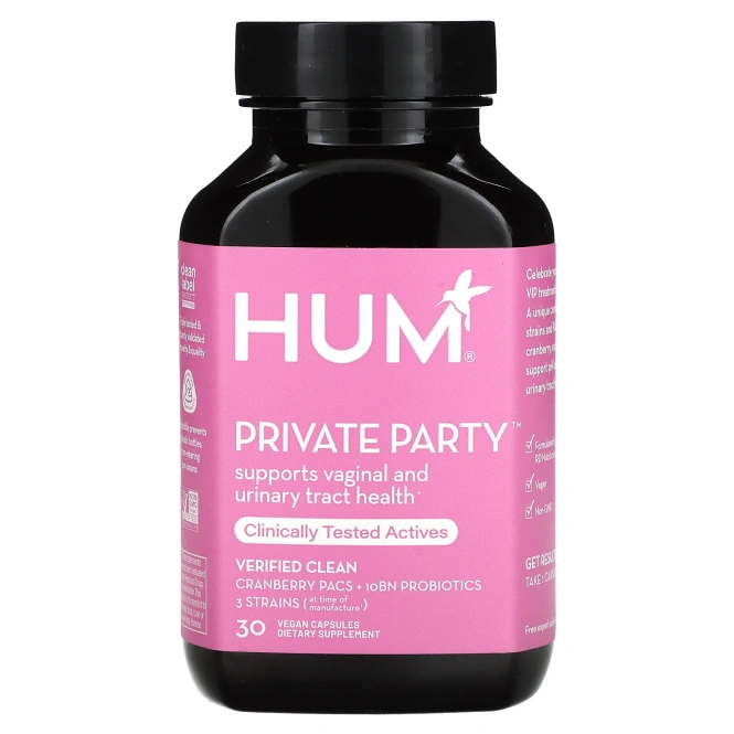 HUM Nutrition, Private Party, 30 веганских капсул