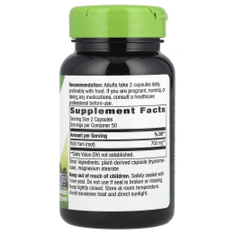 Nature's Way, Дикий ям, корень, 425 мг, 100 капсул