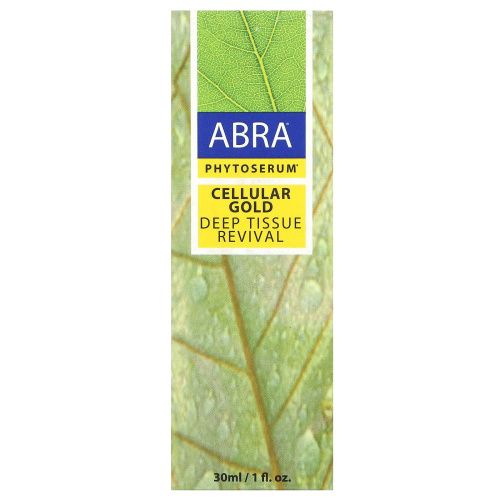 Abra Therapeutics, Органическая сыворотка PhytoSerum, Cellular Gold, 1 жидкая унция (30 мл)
