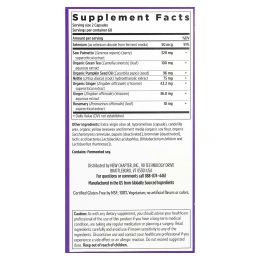 New Chapter, Простата 5LX, Целостная поддержка простаты, 120 вегетарианских капсул