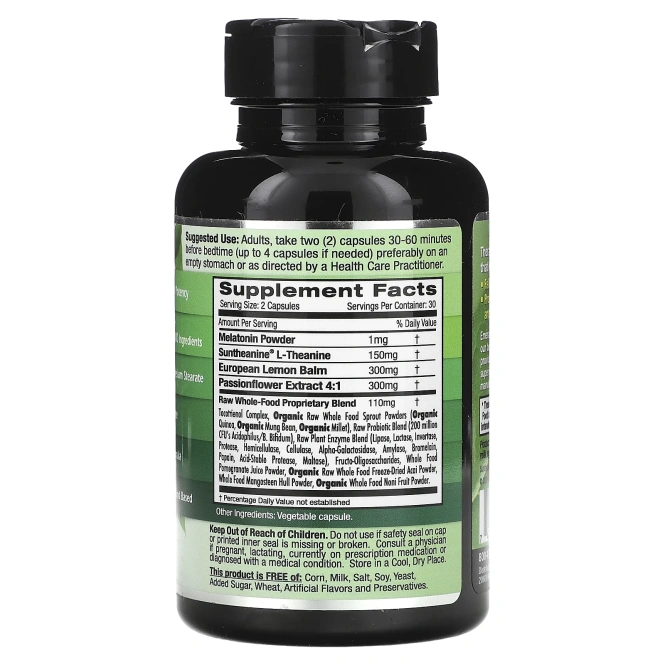 Emerald Laboratories, Здоровье сна, 60 растительных капсул