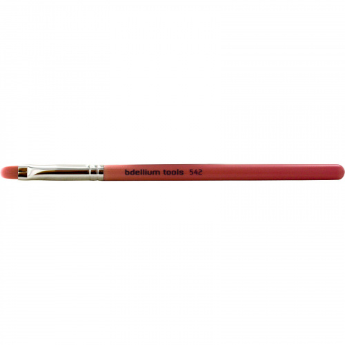 Bdellium Tools, Серия "Розовый бамбук", Губы 542, 1 щетка для объемных губ