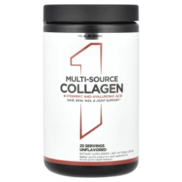 Rule One Proteins, коллаген из разных источников, с витамином C и гиалуроновой кислотой, без вкусовых добавок, 262,5 г (9,26 унции)