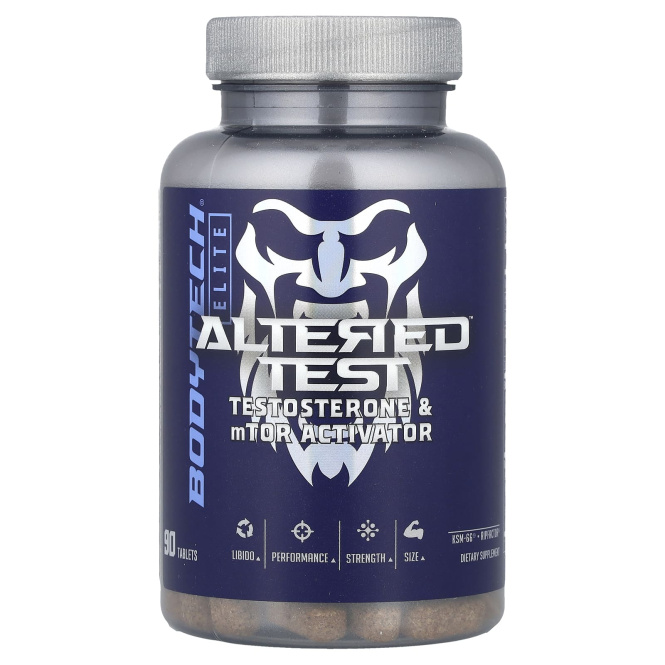 BodyTech, Altered ™ Test, тестостерон и активатор mTor, 90 таблеток