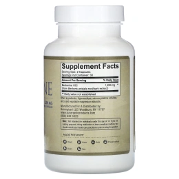 Sunergetic, берберин, 1200 мг, 60 капсул (600 мг в 1 капсуле)