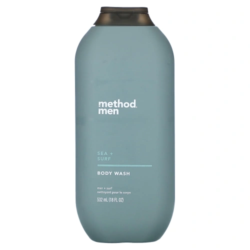 Method, Для мужчин, гель для душа, море + прибой, 532 мл