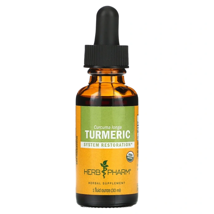 Herb Pharm, Экстракт куркумы, 1 жидкая унция (29,6 мл)