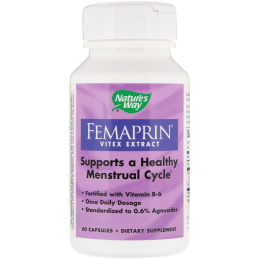 Nature's Way, Фемаприн, экстракт Авраамового дерева, 60 капсул