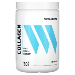 Swolverine, коллаген, без добавок, 300 г (10,58 унции)