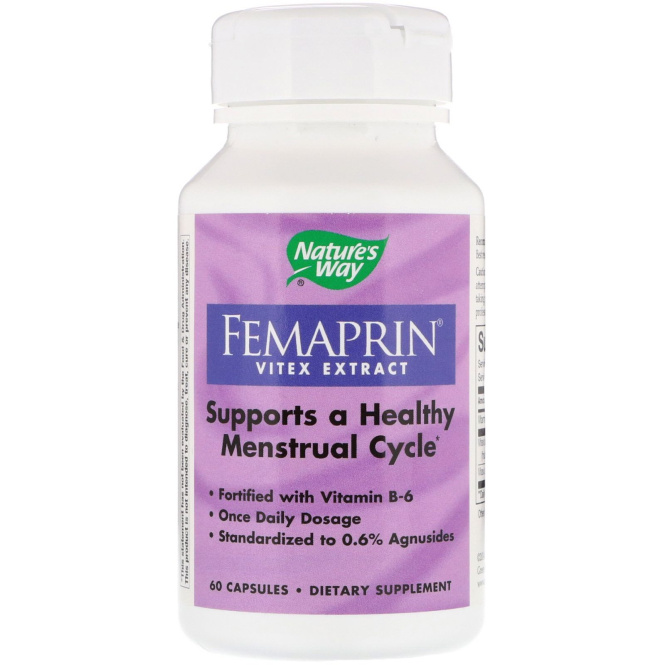 Nature's Way, Фемаприн, экстракт Авраамового дерева, 60 капсул