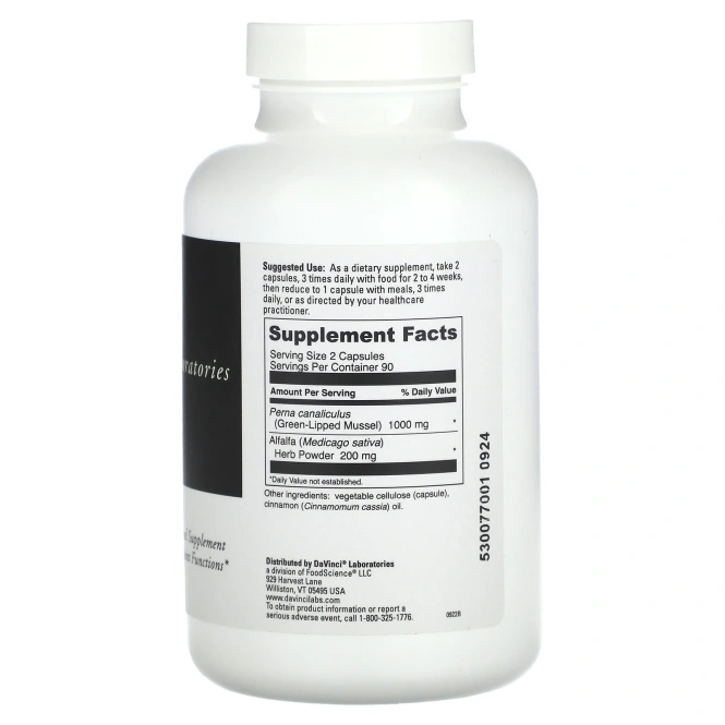 DaVinci Laboratories of Vermont, Perna`` 180 капсул