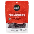 Elan, Органическая сушеная клюква, 175 г (6,2 унции)