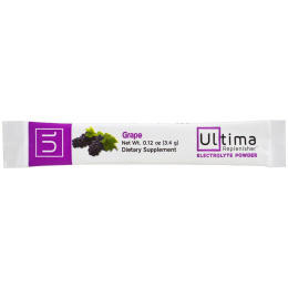 Ultima Replenisher, Электролит в порошке, Виноград, 10 пакетов, 0,12 унции (3,4 г) каждый