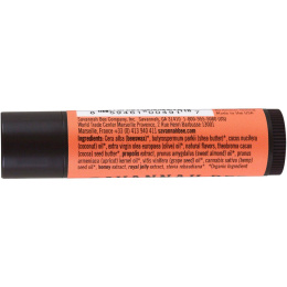 Savannah Bee Company Inc, Пчелиный воск и прополис, бальзам для губ, персик, 0.15 унций (4.2 г)