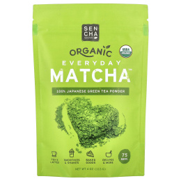 Sencha Naturals, Organic Everyday Matcha™, 113 г (4 унции)