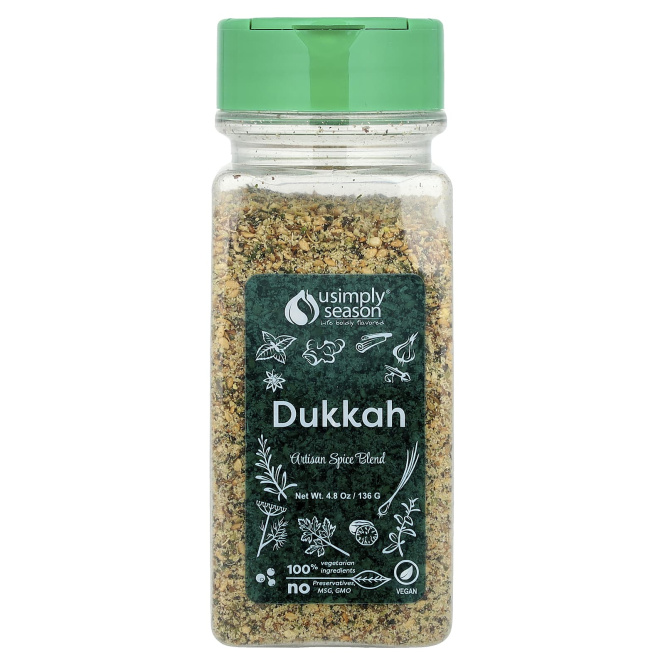 USimplySeason, Смесь специй Artisan, Dukkah, 136 г (4,8 унции)