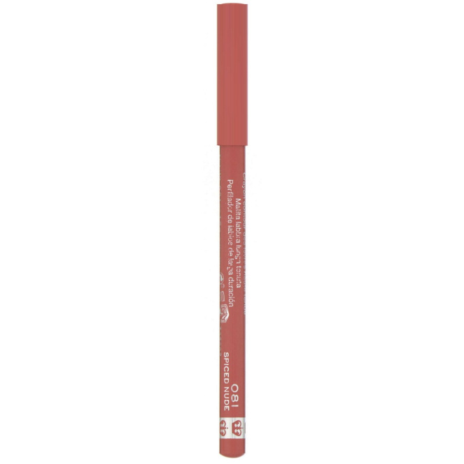 Rimmel London, Контурный карандаш для губ Lasting Finish, 1000 Kisses Stay On, оттенок 081 «Пикантный нюд», 1,2 г