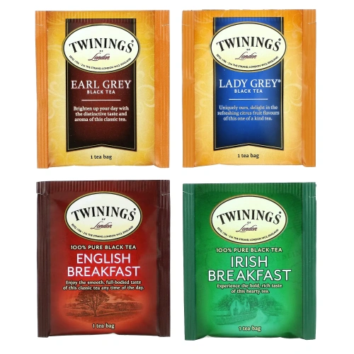 Twinings, Классический черный чай, 20 чайных пакетиков с разными вкусами, 1,41 унции (40 г)