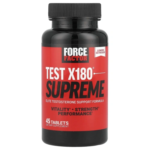 Force Factor, Test X180® Supreme, 45 таблеток