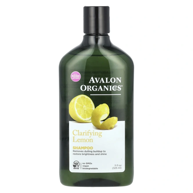 Avalon Organics, Шампунь, Clarifying Lemon, 325 мл