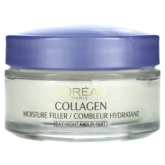 L'Oreal, Collagen Moisture Filler, дневной / ночной крем с коллагеном, 48 г