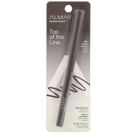 Almay, Карандаш-подводка для глаз, 206, темно-коричневый, 0,01 унц. (0,28 г)