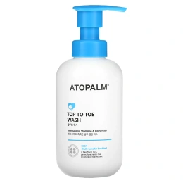 Atopalm, Top to Toe Wash, увлажняющий шампунь и гель для душа, 300 мл (10,1 жидк. унции)