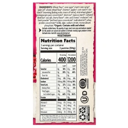 Nature's Path, органическое печенье с начинкой, для разогревания в тостере, вишня и гранат в глазури, 6 шт., 312 г (11 унций)