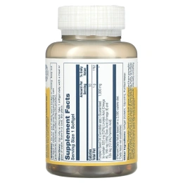 Solaray, Масло тыквенных семечек, 1000 мг, 90 капсул