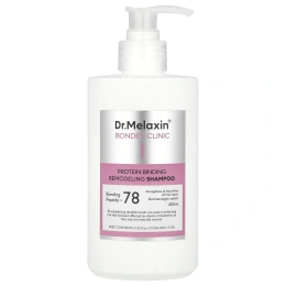 Dr.Melaxin, Bondex Clinic I, шампунь для ремоделирования связывания с белком, для всех типов волос, 400 мл (13,52 жидк. унц.)