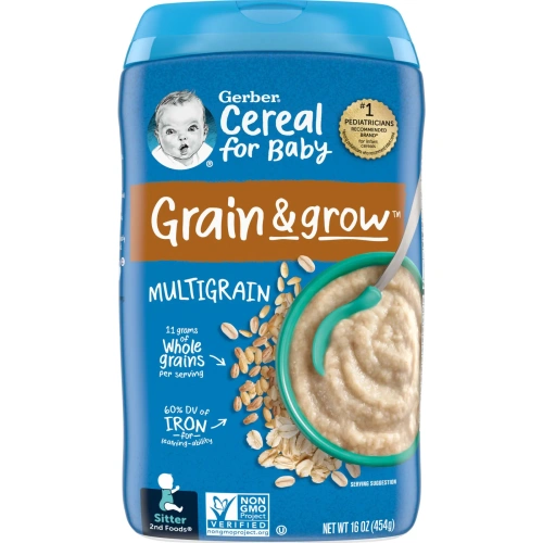 Gerber, Multigrain Cereal, Sitter, 16 oz (454 g)