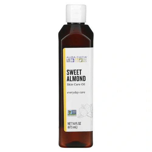 Aura Cacia, Skin Care Oil, Nurturing Sweet Almond, 16 fl oz (473 ml)