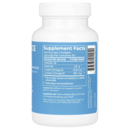 BodyBio, Balance Oil, линолевая кислота (ЛК) и смесь линоленовой кислоты (АЛК), 60 мягких таблеток без ГМО