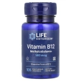 Life Extension, Витамин B-12, 500 мкг, 100 пастилок