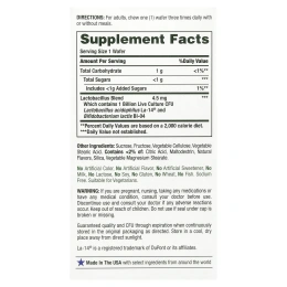 Nature's Bounty, Жевательный пробиотик ацидофилус, клубника, 1 миллиард, 60 жевательных вафель