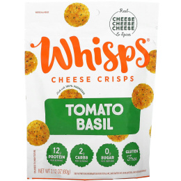 Whisps, Tomato Basil Cheese Crisps, 2.12 oz ( 60 g)