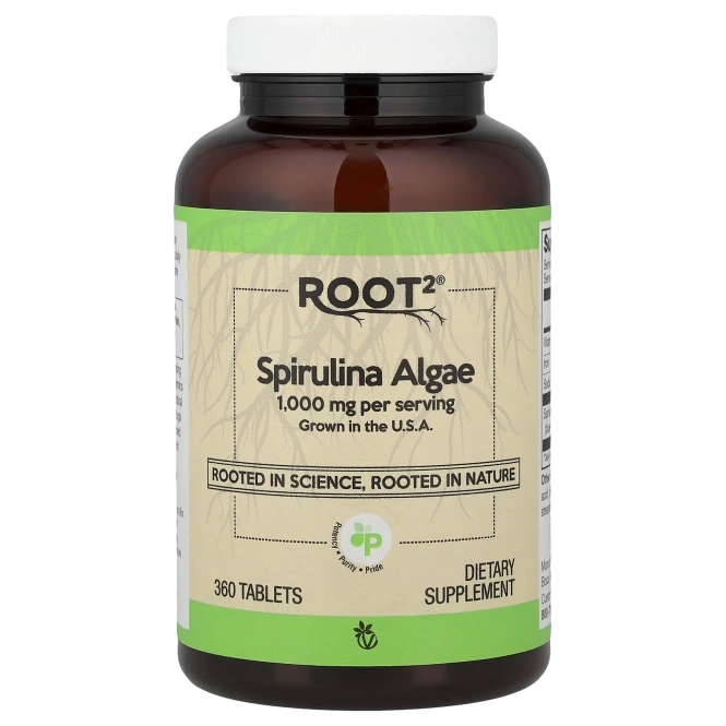 Vitacost, Root2®, Spirulina Algae, 360 Tablets