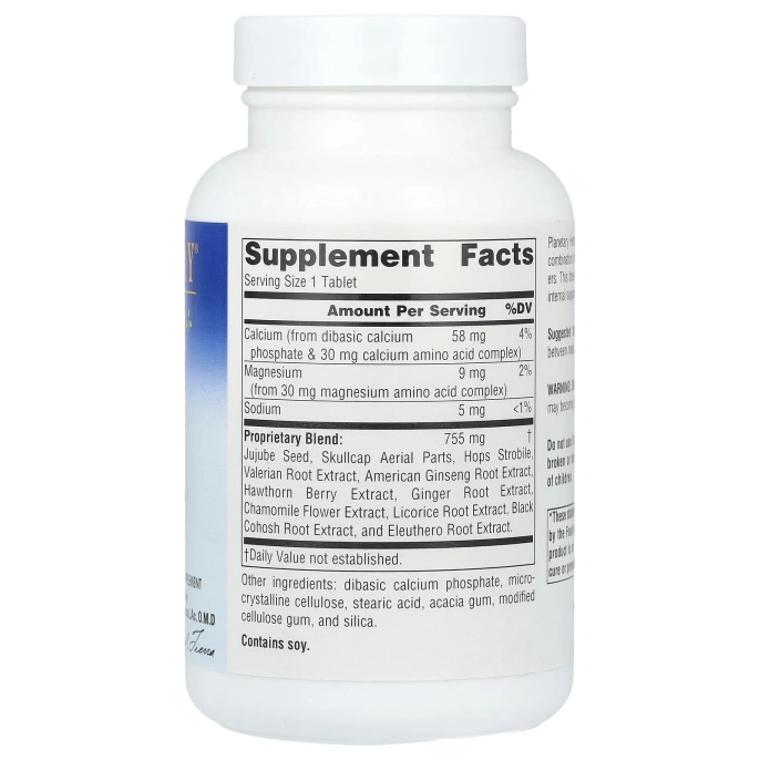 Planetary Herbals, Stress Free®, 60 таблеток