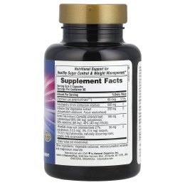 NaturesPlus, Sugar Armor, добавка для контроля сахара, 60 вегетарианских капсул