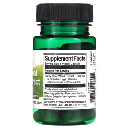 Swanson, Экстракт роговой козы, 300 мг, 30 растительных капсул