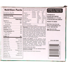 Balance Bar, Питательный батончик, шоколадное пирожное с мятой, 6 батончиков, 50 г