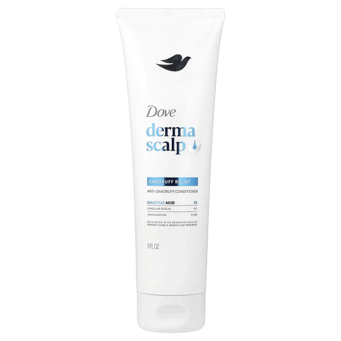 Dove, Derma Scalp, кондиционер против перхоти, перхоть, 9 жидк. унций