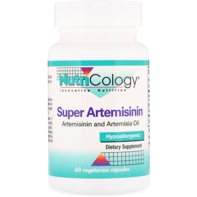 Nutricology, Super Artemisinin, 60 вегетарианских капсул