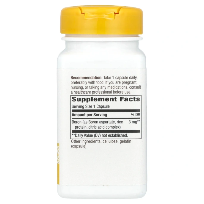 Nature's Way, Комплекс Boron, 3 мг, 100 капсул