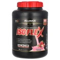 ALLMAX Nutrition, Isoflex, 100% ультра чистый изолят сывороточного протеина (технология ионной фильтрации), клубника, 5 фунтов (2,27 кг)