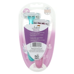 BIC, Soleil Sensitive Advanced, одноразовые бритвенные станки, 2 шт.