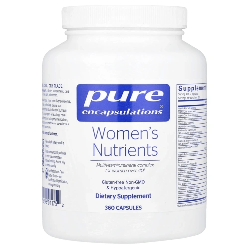 Pure Encapsulations, Питательные вещества для женщин`` 360 капсул