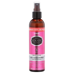 Hask Beauty, Keratin Protein, несмываемый спрей 5 в 1, 235 мл (8 жидк. унц.)